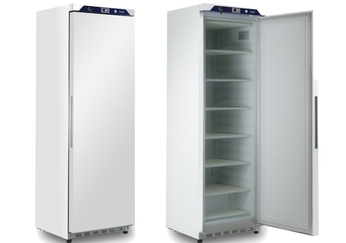 Prodis HC410F White Upright Single Door Freezer 341Ltr