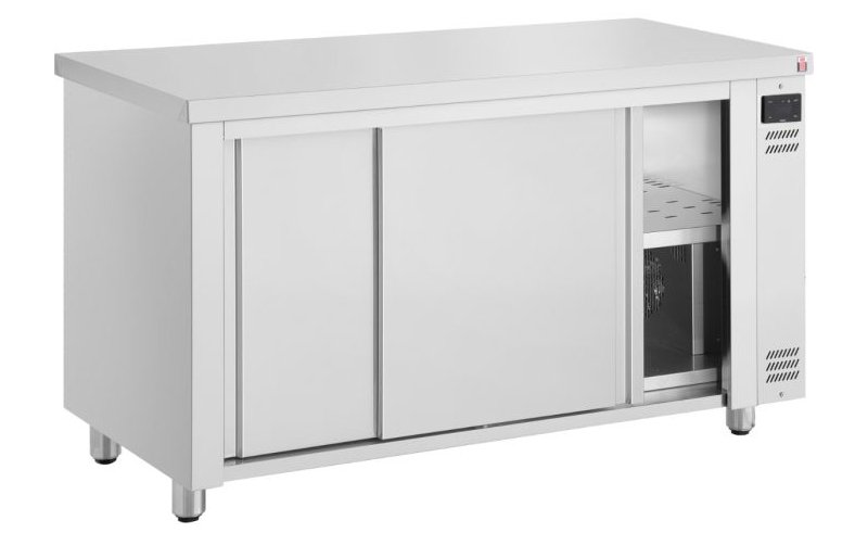 Inomak HCP14 Hot Cupboard Cap: 850 Plates, 111 Plated Meals W1600mm