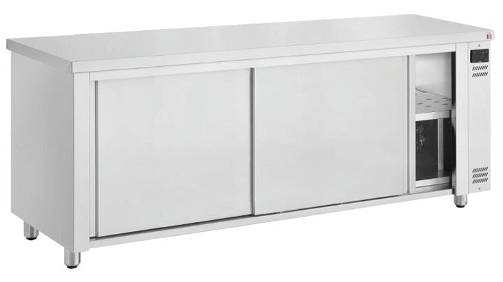 Inomak HCP19 Hot Cupboard Cap: 1200 Plates, 155 Plated Meals W1890mm