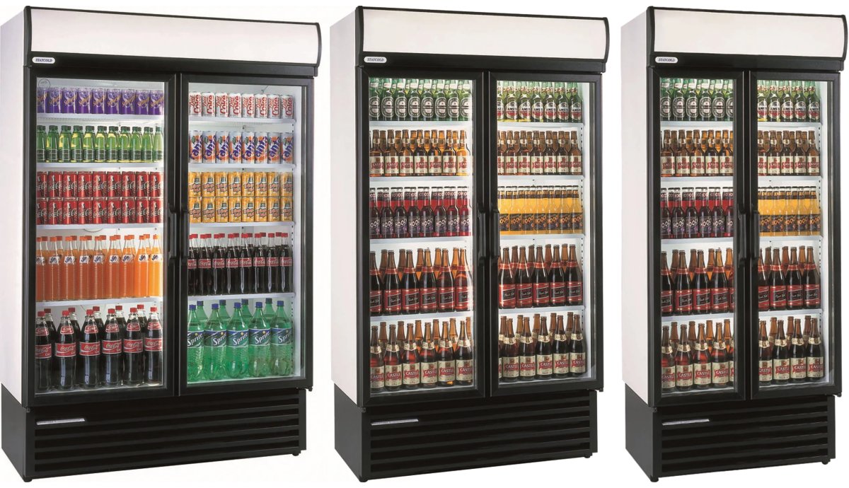 Tefcold Glass Door Merchandisers (HD890, HD1140, HD1360)