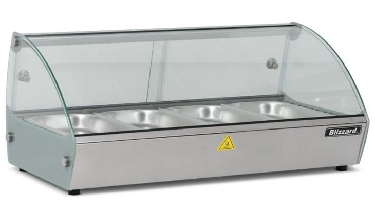 Blizzard HDC1 Heated Merchandiser 4 x 1/3 GN