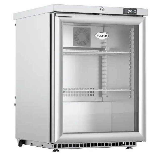 Foster Glass Door Undercounter Fridge HR150G, HR200G