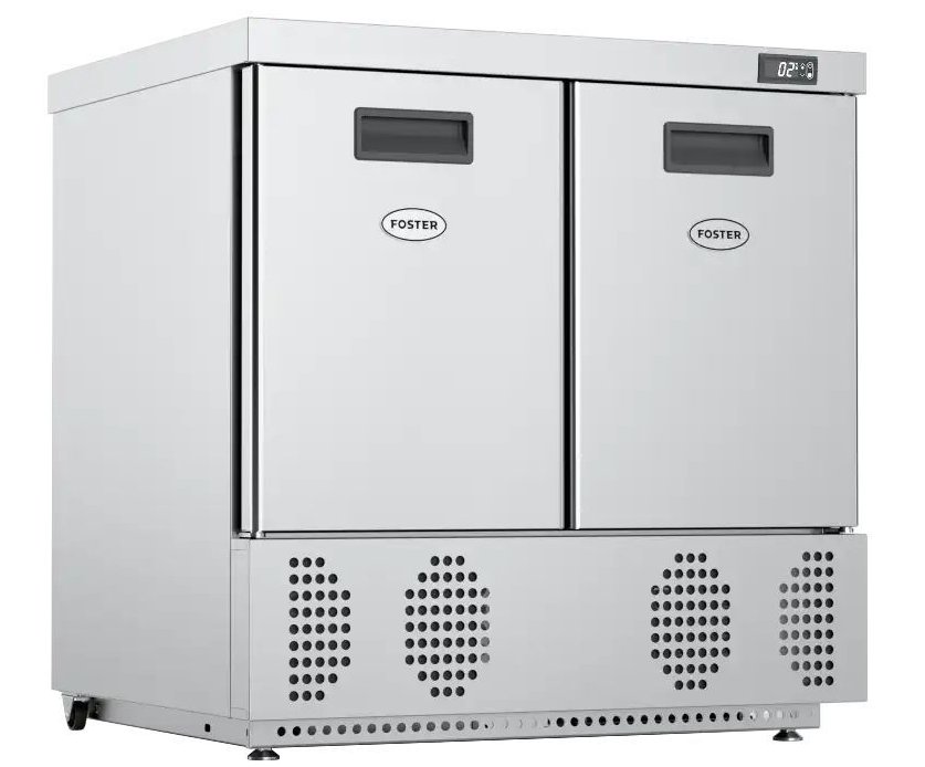 Foster HR240 2 Door Under Counter GN1/1 Fridge W872 x H895mm