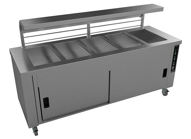 Falcon Chieftain HS5 Bain Marie Top Hot Cupboard W2050mm