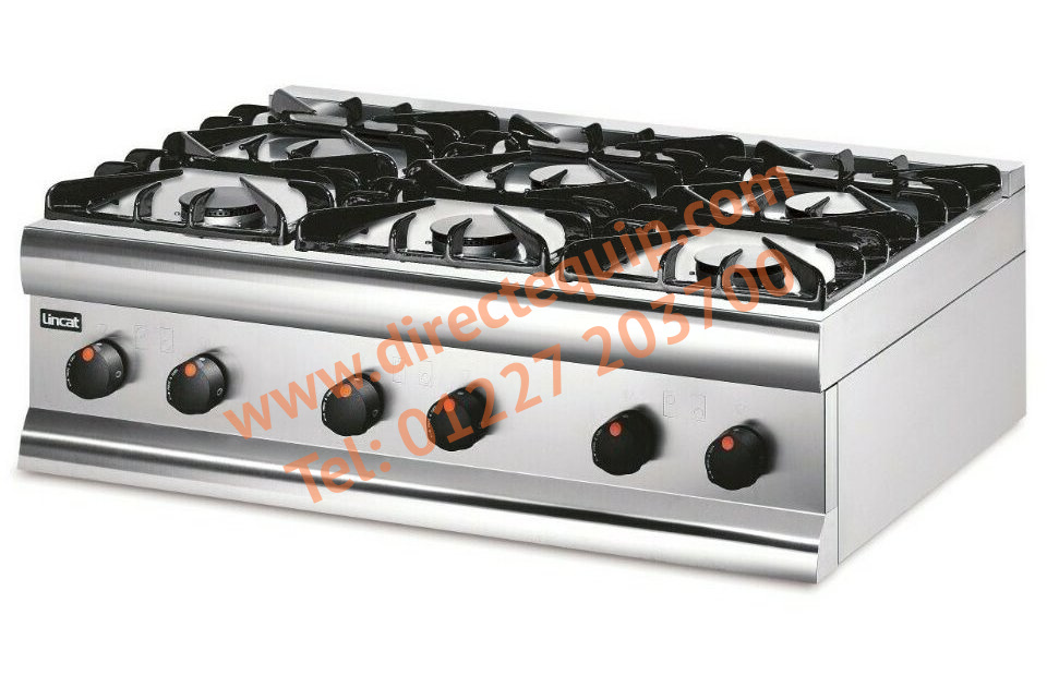 Lincat 6 Burner Gas Hob HT9 