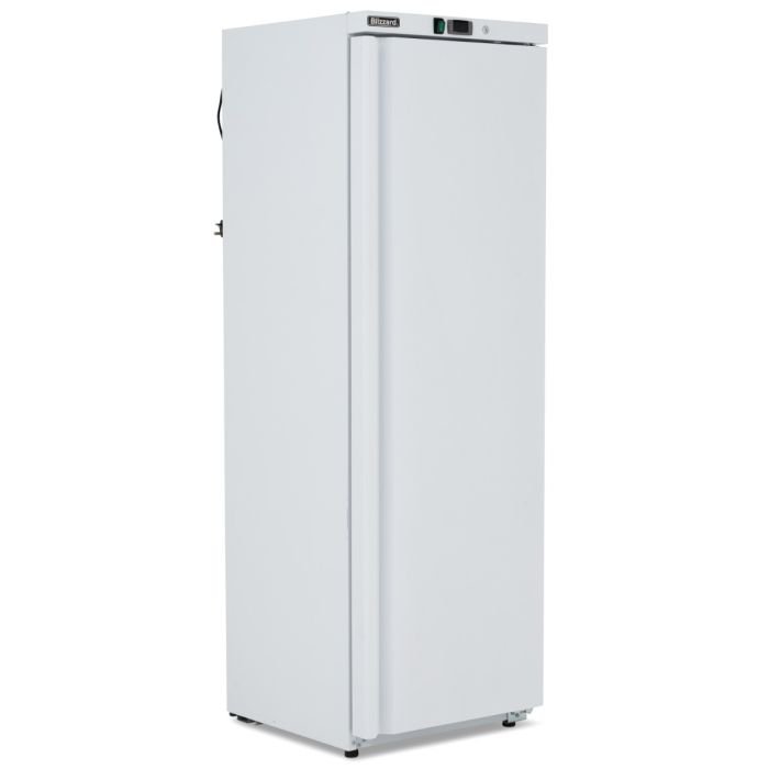 Blizzard HW40 White Single Door Upright Fridge 320Ltr