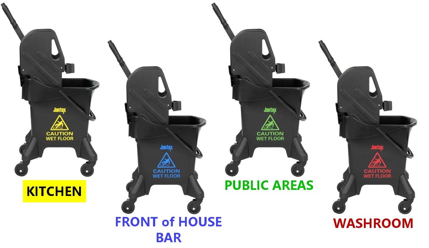 Jantex 20Ltr Tall Mop Bucket and Wringer