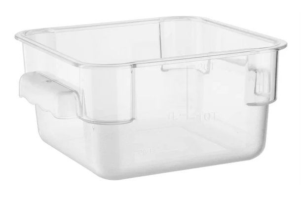 Hygiplas Polycarbonate Square Storage Container 1.5Ltr (HY400)