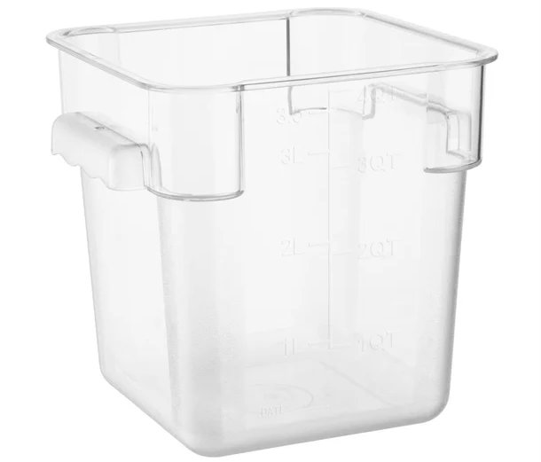 Hygiplas Polycarbonate Square Storage Container 3.5Ltr (HY401)