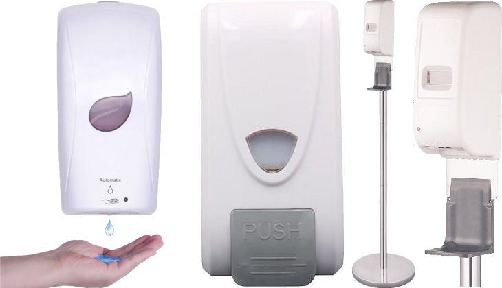 Hand Soap & Sanitiser Dispensers