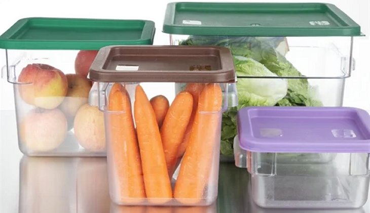 Polycarbonate Square Storage Container