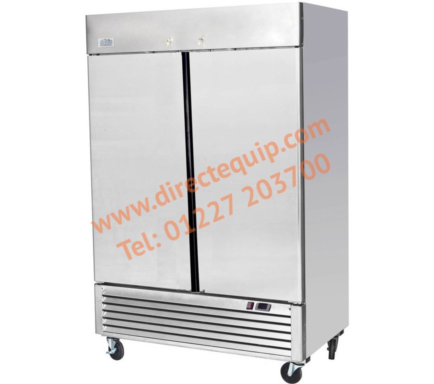 Ice-A-Cool ICE8960 2 Door Upright Fridge 1300Ltr