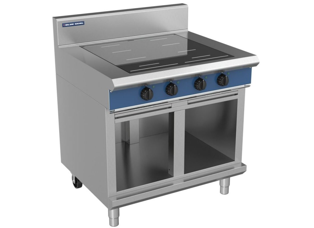 Blue Seal 4 x 5kW Induction Hob W900mm IN514F-CB