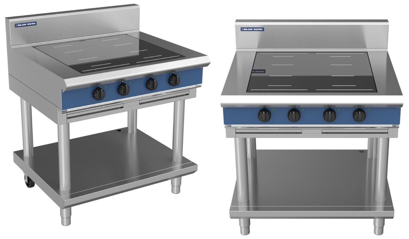 Blue Seal 4 x 5kW Induction Hob W900mm IN514F-LS