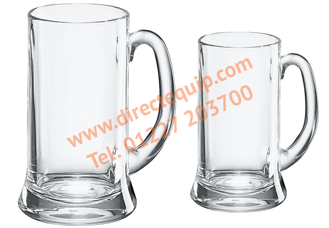 Icon Glass Beer Mugs