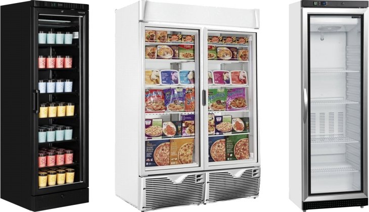 Tefcold Glass Door Display Freezers