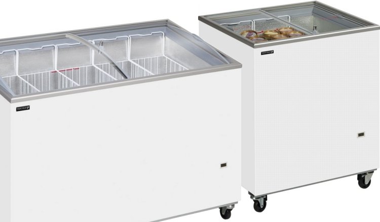 Tefcold Glass Lid Chest Freezers