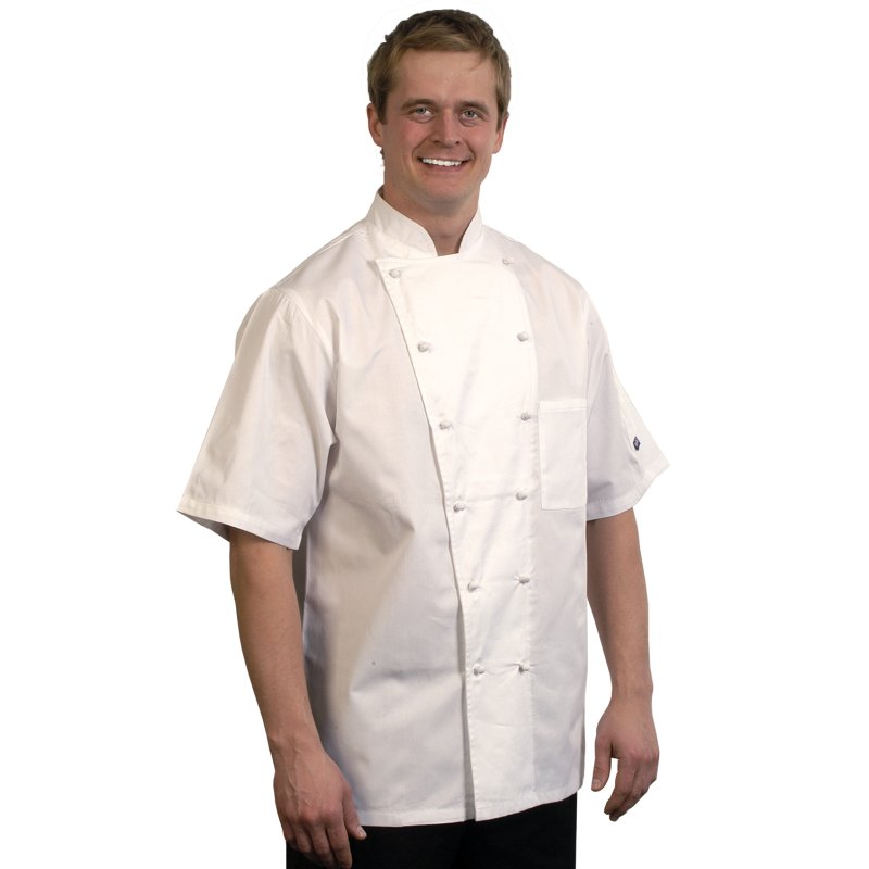 Le Royal Short Sleeve Chefs Jacket
