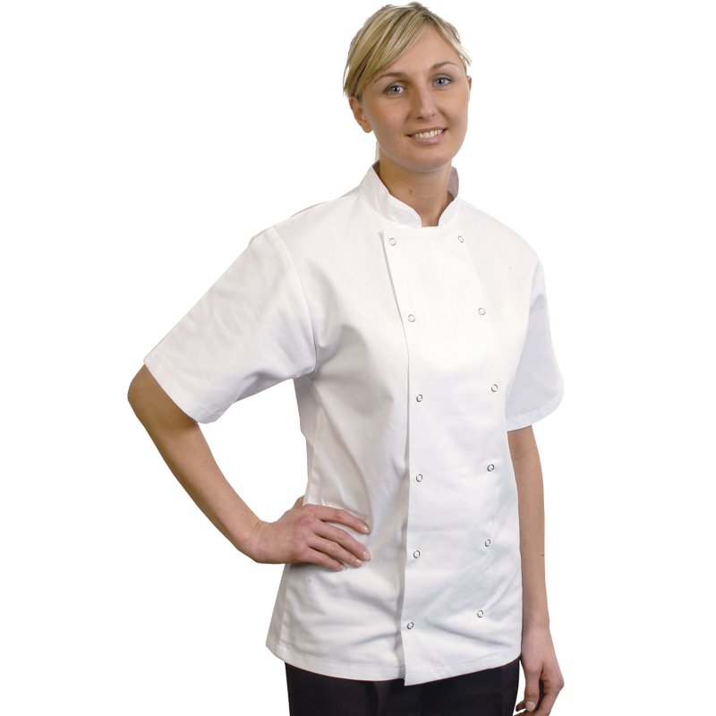Danny White Short Sleeve Chefs Jacket