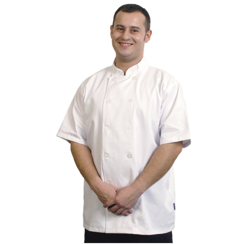 Ryan White Short Sleeve Chefs Jacket