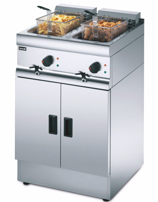 Lincat J12 Twin Tank Electric Fryer 2 x 9Ltr 6kW