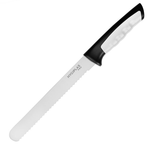 Hygiplas Pro Bread Knife White 20cm (JD216)