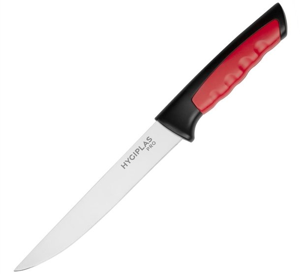 Hygiplas Pro Boning Knife Red 15cm (JD221)