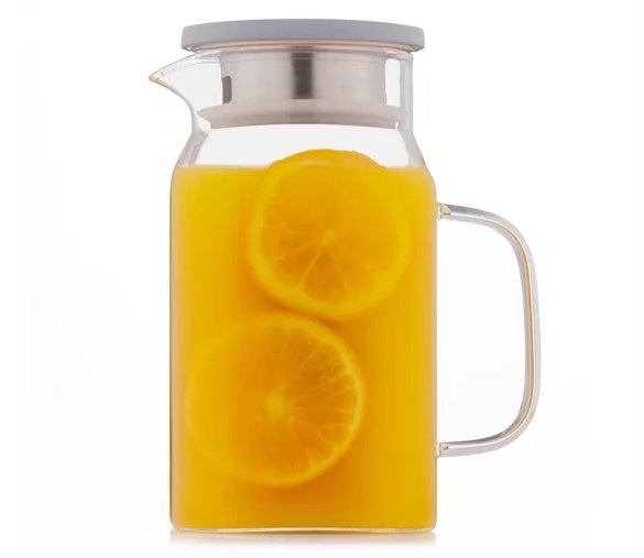 Kilner Fresh Store Jug with Stainless Steel lid 1.2Ltr