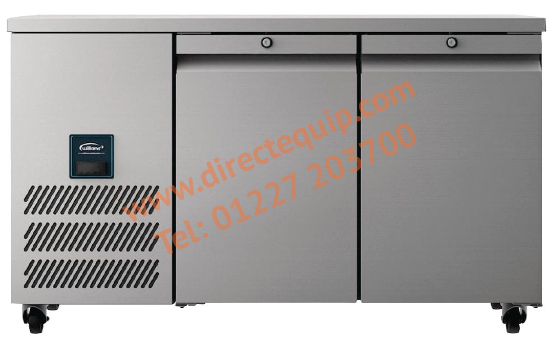 Williams Jade JSC2-SA 2 Door Slimline Refrigerated Counter W1400 x H857mm