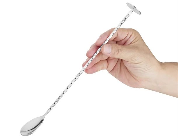 Olympia Twisted Bar Spoon with Disc End