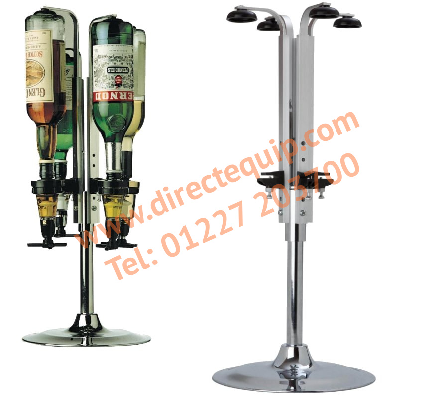 Rotary 4 Bottle Optic Stands