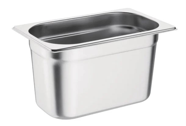 Vogue Stainless Steel 1/4 Gastronorm Pan Depth 150mm