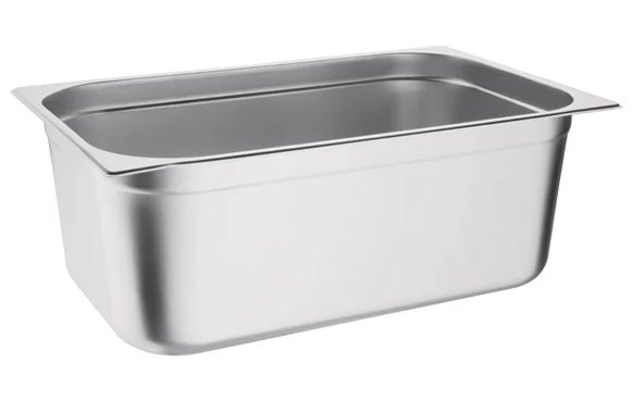 Vogue Stainless Steel 1/1 Gastronorm Pan Depth 200mm