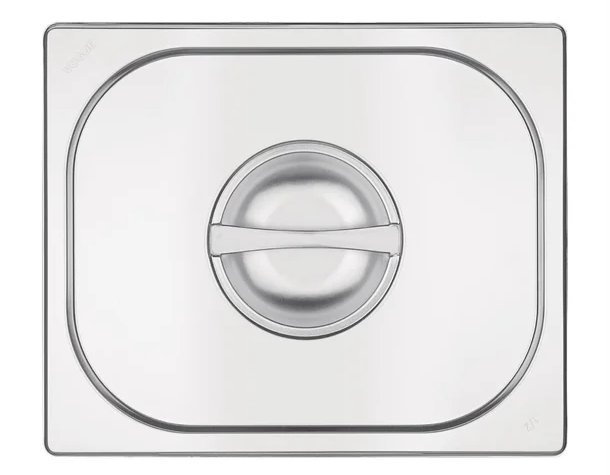Vogue Stainless Steel 1/2 Gastronorm Lid