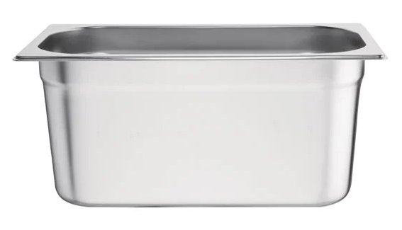 Vogue Stainless Steel 1/3 Gastronorm Pan Depth 150mm