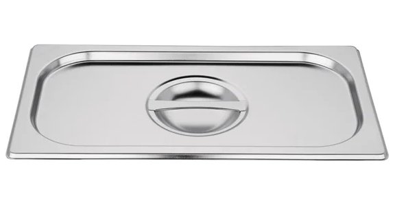 Vogue Stainless Steel 1/3 Gastronorm Lid