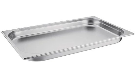Vogue Stainless Steel 1/1 Gastronorm Pan Depth 40mm