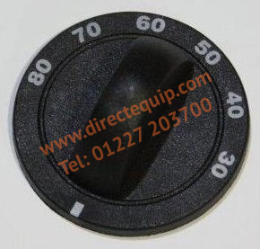 Thermostat Knob 30-80°C (KNOBTYPEB) For Parry Catering Equipment
