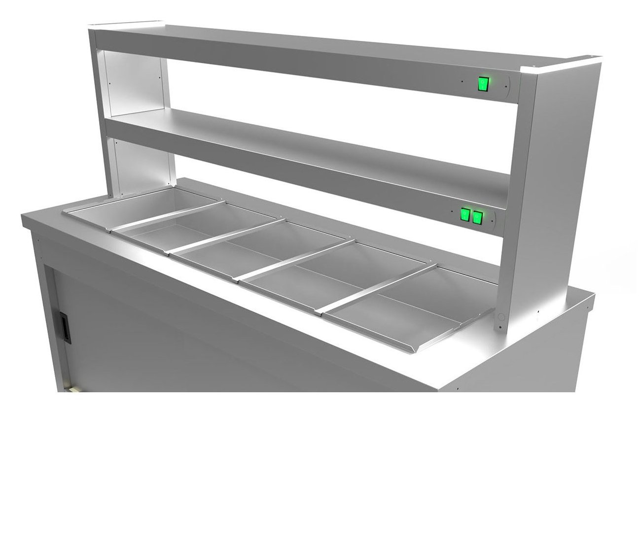 Moffat Heated Gantry, Available in 1, 2 & 3 Tier & 4 Widths