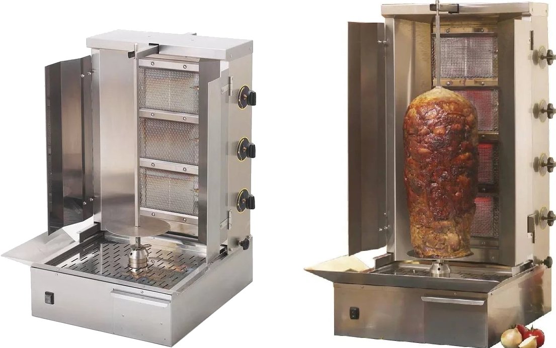LPG Gas Gyros Grill - Kebab Grills
