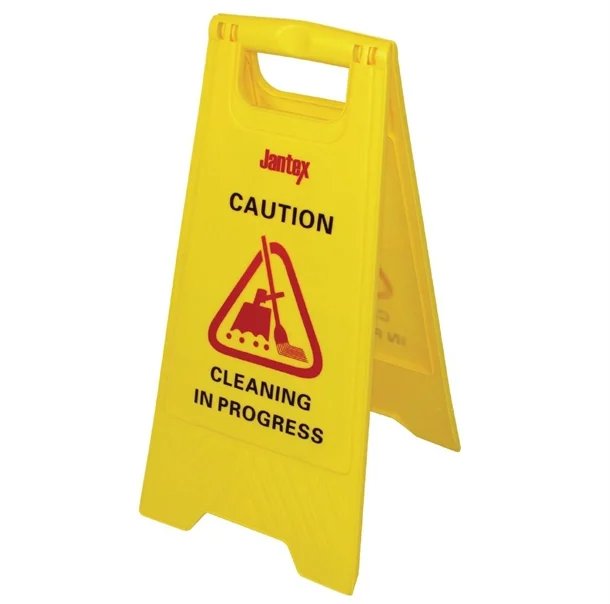 Jantex Cleaning in Progress Safety Sign