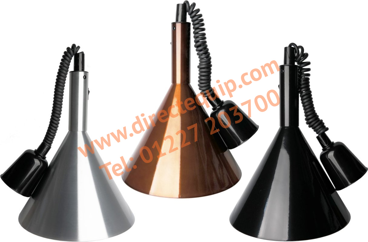 Conical Rise & Fall Heat Shades