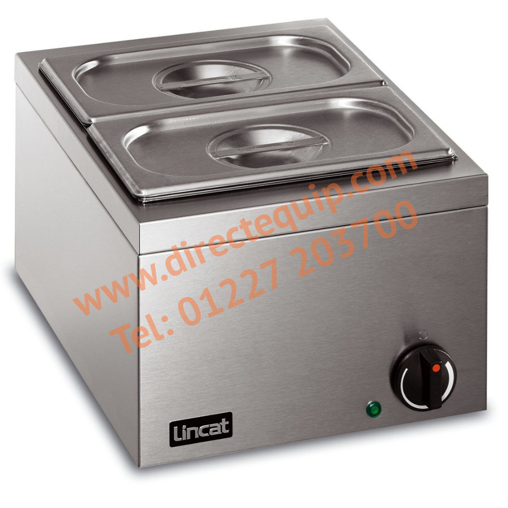 Lincat Dry Well Bain Marie Inc: 2 x 1/4 With Lids LBM