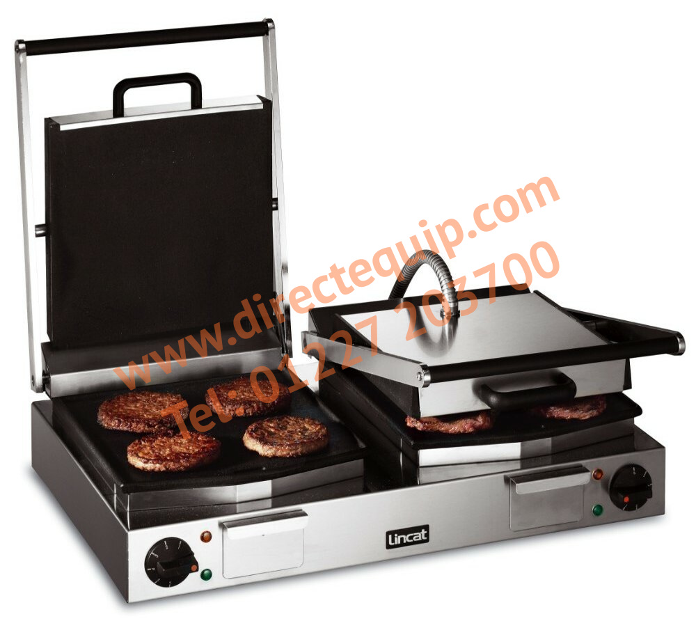 Lincat LCG2 Contact Panini Grill with Smooth Plates W623mm
