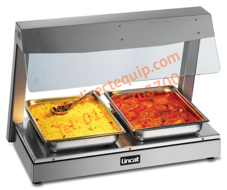 Lincat LD2 Heated Display Base & Gantry 2 x 1/1GN