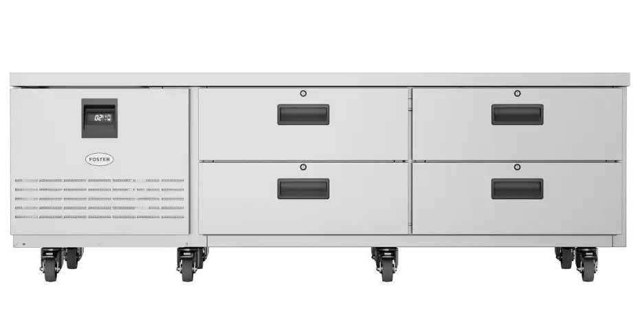 Foster LL2/4H 4 Drawer Low Level Refrigerated Counter W1900 x H645mm