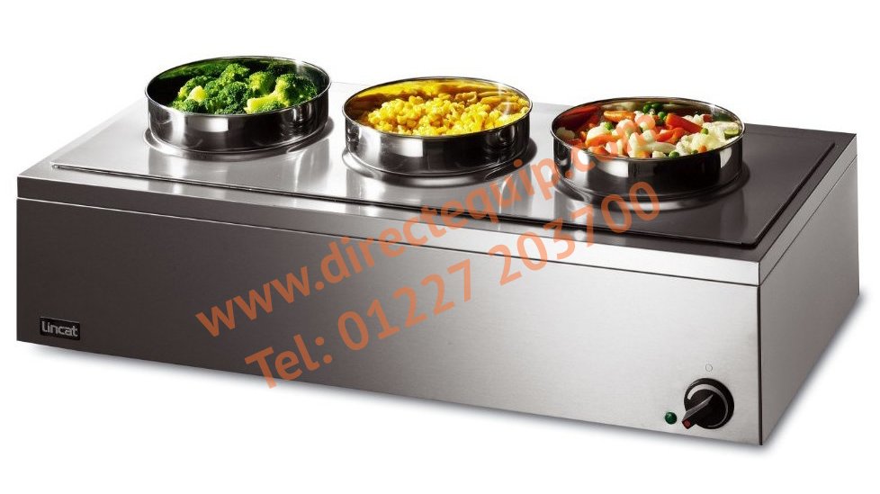 Lincat LRB3 Dry Well Round Pot Bain Marie