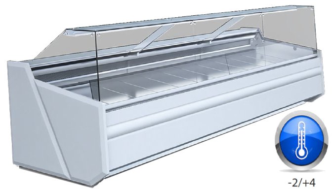 Igloo Luzon Deep Meat Serve Over Counters in 7 Sizes