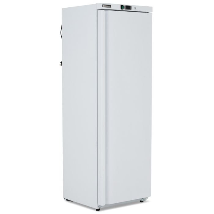 Blizzard LW40 White Single Door Upright Freezer 326Ltr