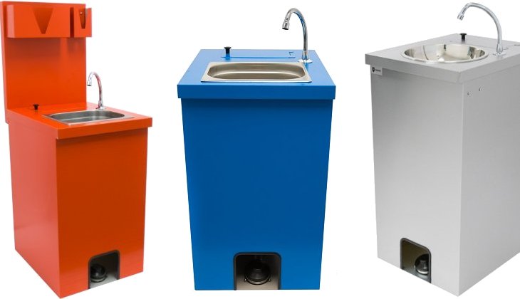 Low Height Mobile Wash Basins